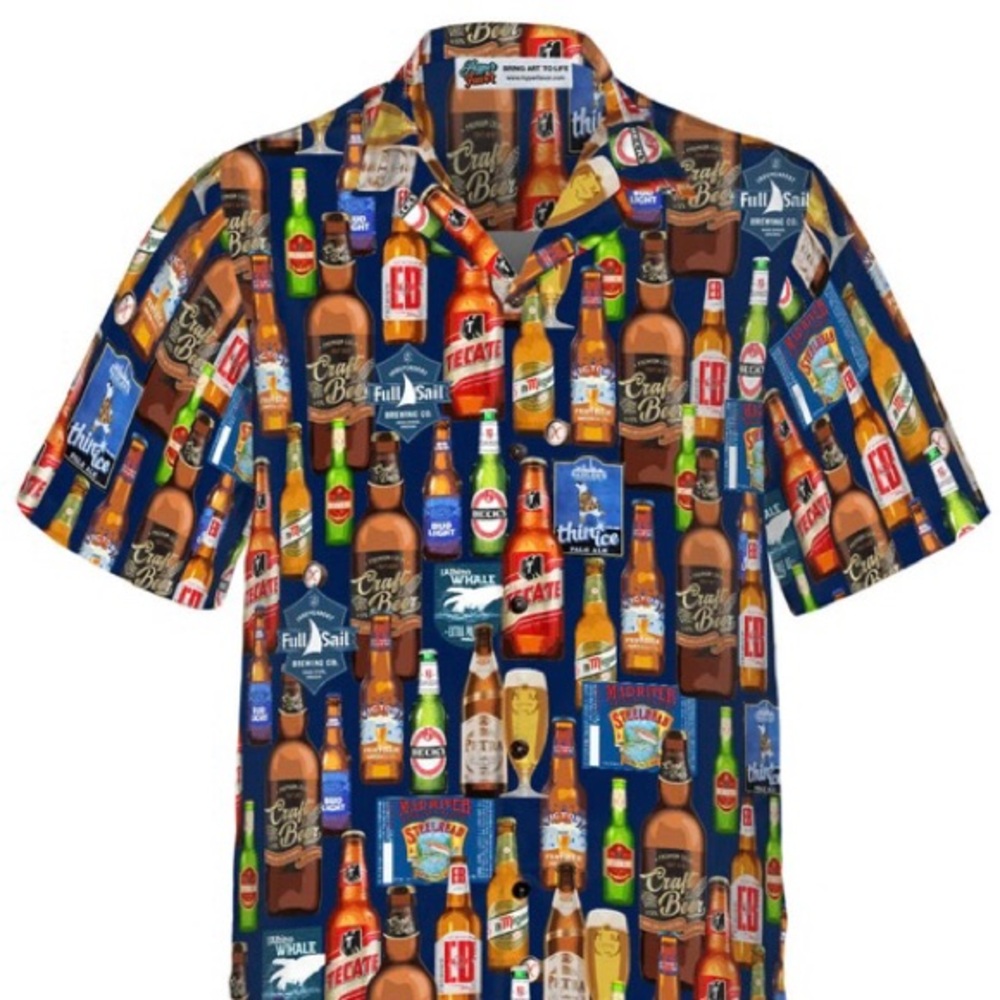 Men’s beer shirt